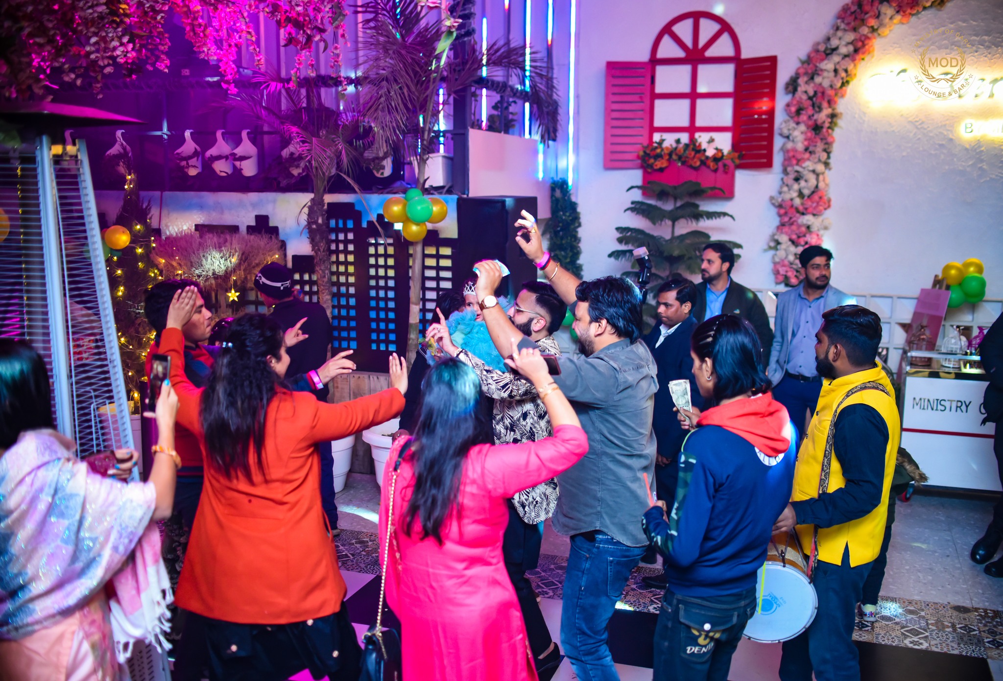 Lohri Celebration 2026 with Live DJ & Dhol Beats at Ministry of Daru – Restaurant in Noida image 5